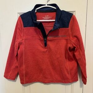Vineyard Vines Red and Navy Kids Sweatshirt
